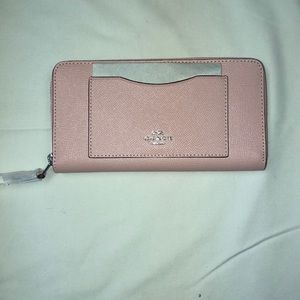 Pink Coach Wallet